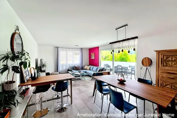 Σαλόνι; ξύλινο πάτωμα, φυσικό φως, μοντέρνο στυλ, ανακαινισμένο