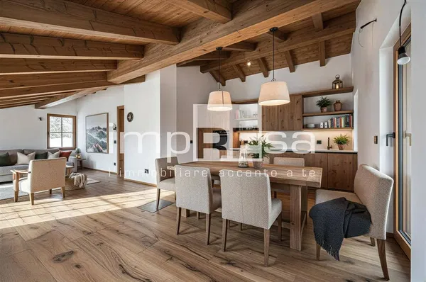 Wohnzimmer; holzboden, tageslicht, moderner stil, hohe decken