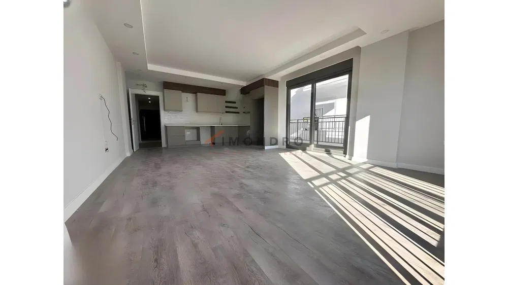 Kitchen; kitchen appliances, wood floor, natural light, modern style, renovated