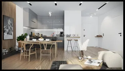 Sala de estar; chão de madeira, luz natural, estilo moderno, teto alto