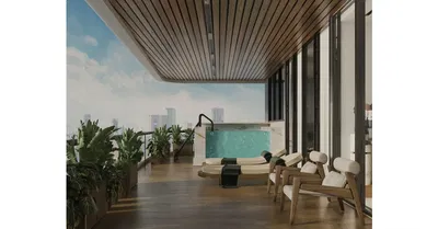 Keuken; keukenapparatuur, houten vloer, natuurlijk licht, moderne stijl, gerenoveerd