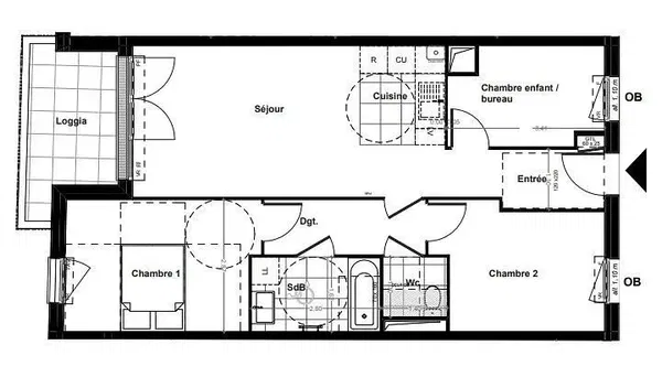 Woonkamer; houten vloer, natuurlijk licht, moderne stijl, hoge plafonds