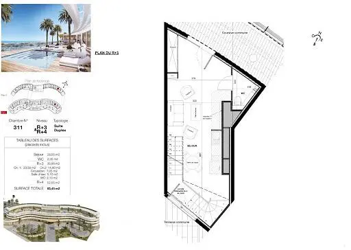 Woonkamer; houten vloer, natuurlijk licht, moderne stijl, hoge plafonds