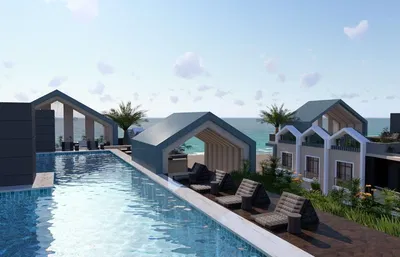 Living room; wood floor, natural light, modern style, high ceiling