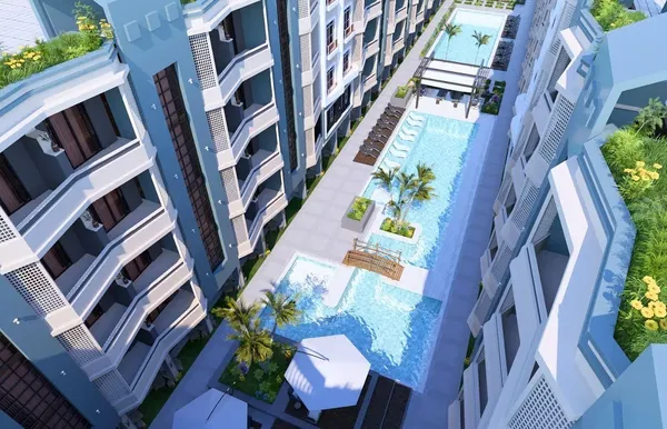 Living room; wood floor, natural light, modern style, high ceiling