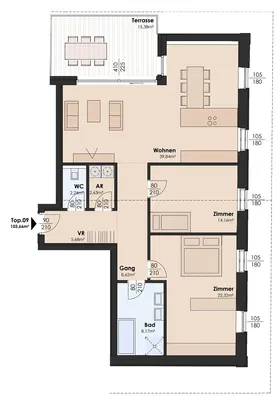 Salon; podłoga drewniana, światło dzienne, styl nowoczesny, wysokie sufity