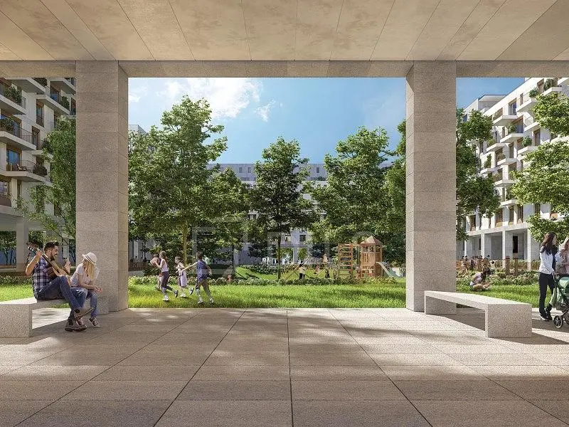 Σαλόνι; ξύλινο πάτωμα, φυσικό φως, μοντέρνο στυλ, ψηλά ταβάνια