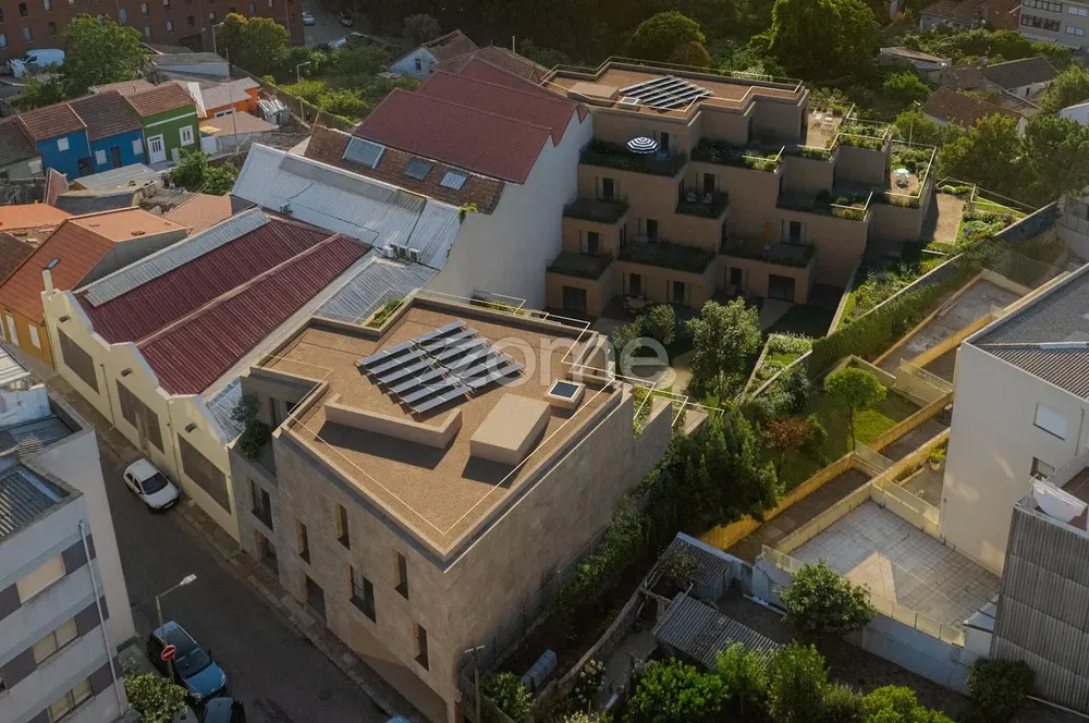 Wohnzimmer; holzboden, tageslicht, moderner stil, hohe decken