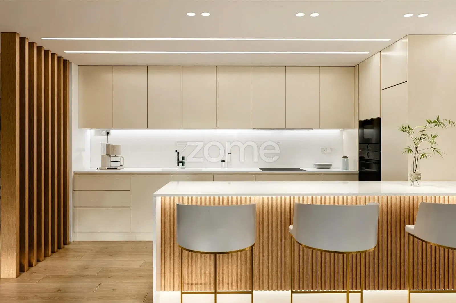 Σαλόνι; ξύλινο πάτωμα, φυσικό φως, μοντέρνο στυλ, ψηλά ταβάνια