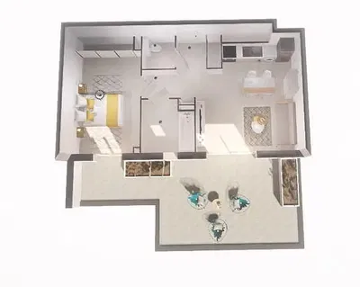 Obývačka; drevená podlaha, prirodzené svetlo, moderný štýl, vysoké stropy