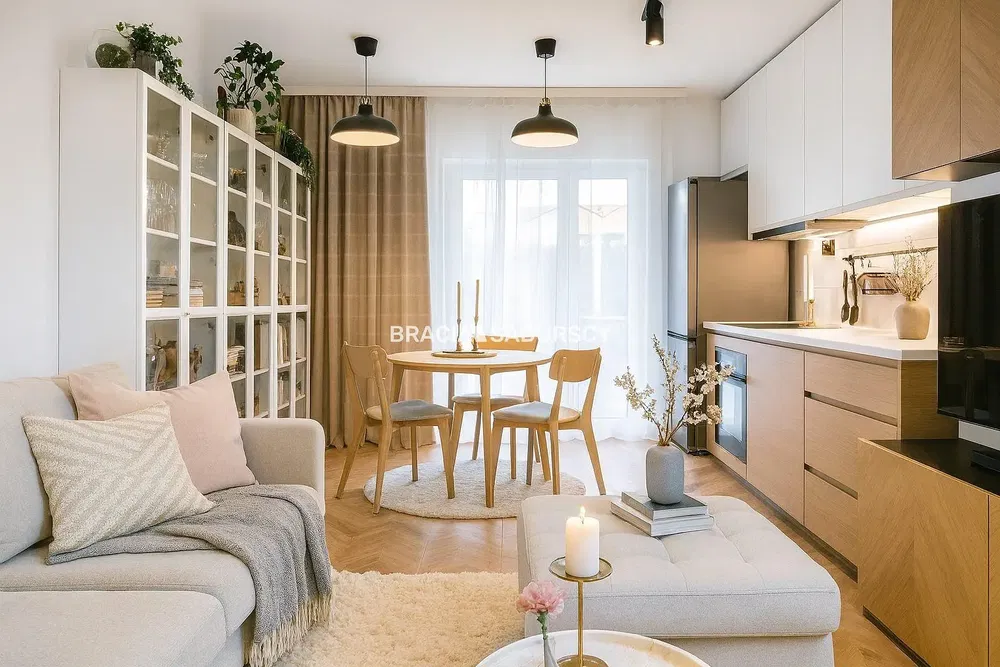 Wohnzimmer; holzboden, tageslicht, moderner stil, hohe decken