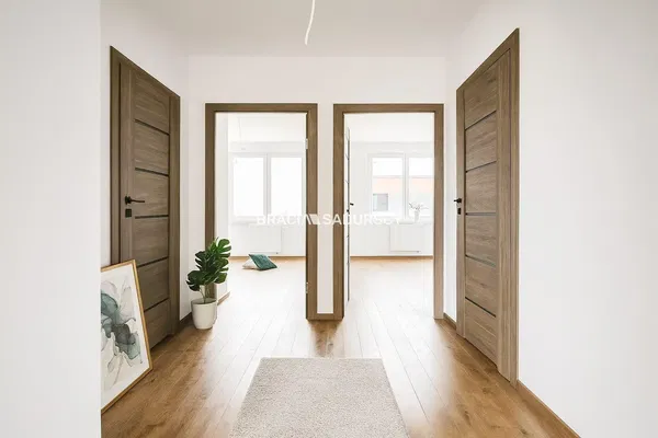 Woonkamer; houten vloer, natuurlijk licht, moderne stijl, hoge plafonds