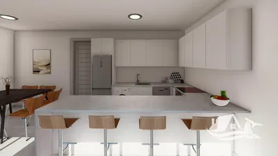 Salon; parquet, lumière naturelle, style moderne, hauteur sous plafond