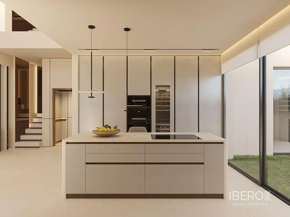 Salon; podłoga drewniana, światło dzienne, styl nowoczesny, wysokie sufity