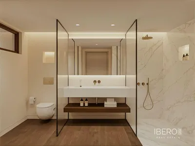 Wohnzimmer; holzboden, tageslicht, moderner stil, hohe decken