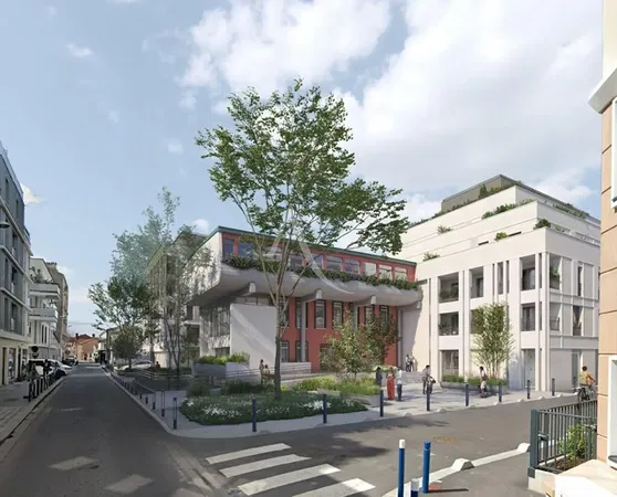 Дневна соба; дрвени под, природно светло, модерни стил, високи плафони