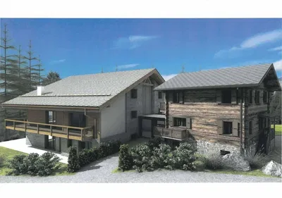 Living room; wood floor, natural light, modern style, high ceiling