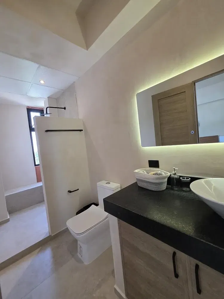 Cuisine; électroménager, parquet, lumière naturelle, style moderne, rénové