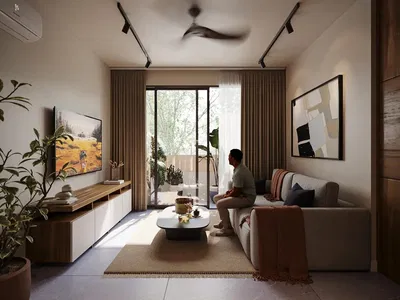 Cuisine; électroménager, parquet, lumière naturelle, style moderne, rénové