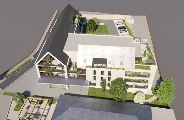 غرفة معيشة; أرضية خشبية, ضوء طبيعي, أسلوب عصري, أسقف عالية