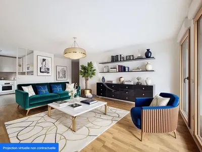 غرفة معيشة; أرضية خشبية, ضوء طبيعي, أسلوب عصري, أسقف عالية