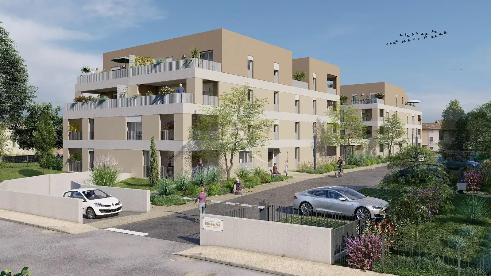 Obývací pokoj; dřevěná podlaha, přirozené světlo, moderní styl, vysoké stropy