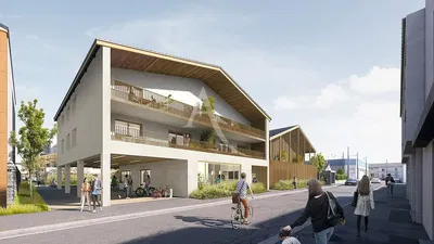 Soggiorno; pavimento in legno, luce naturale, stile moderno, soffitti alti