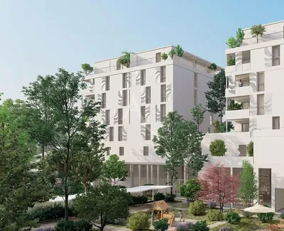 Salon; parquet, lumière naturelle, style moderne, hauteur sous plafond