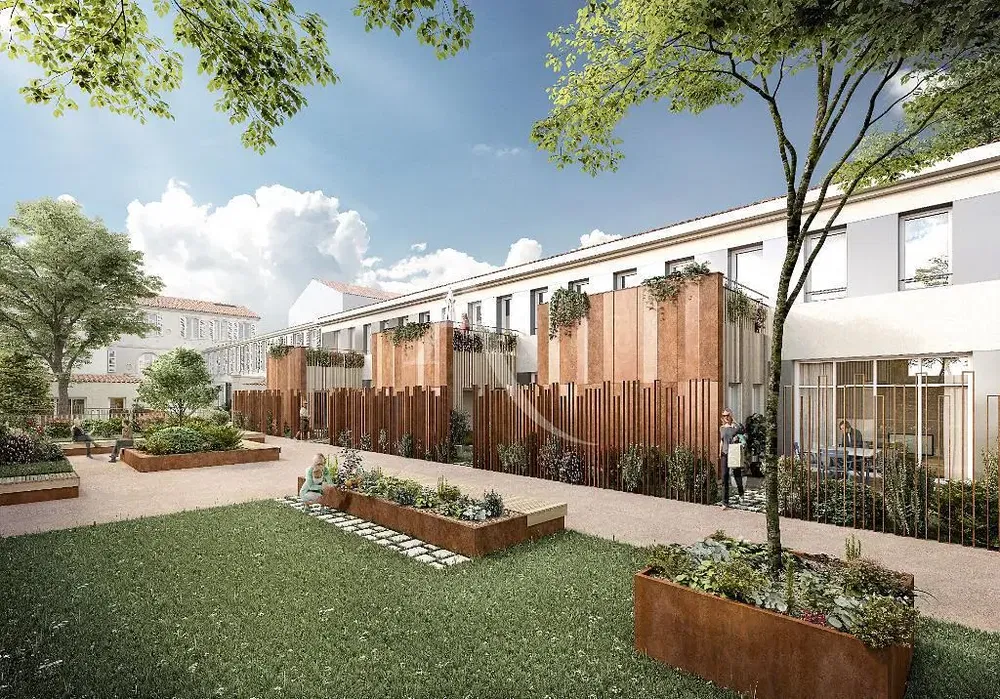 Salon; parquet, lumière naturelle, style moderne, hauteur sous plafond