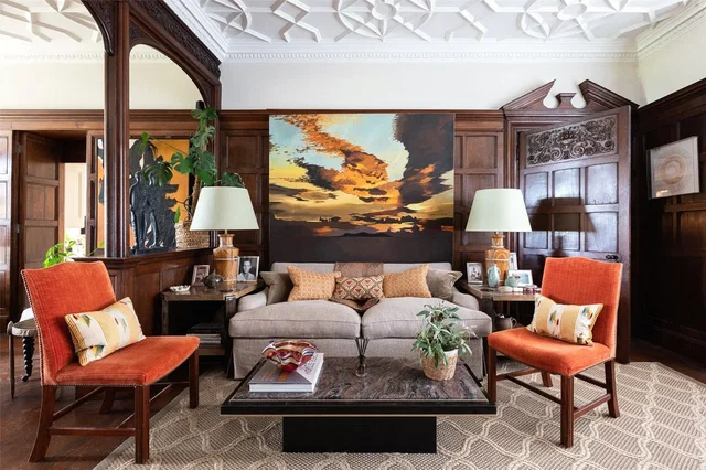 Kuchyně; kuchyňské spotřebiče, dlažba, přirozené světlo, moderní styl, po rekonstrukci