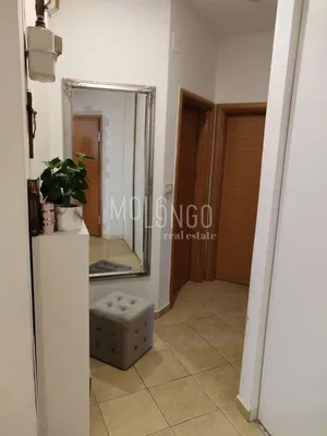 Kitchen; kitchen appliances, wood floor, natural light, modern style, renovated