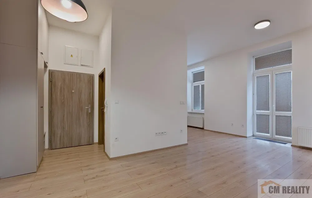 Salon; parquet, lumière naturelle, style moderne, hauteur sous plafond