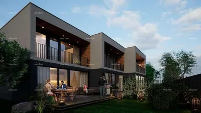 Salon; parquet, lumière naturelle, style moderne, hauteur sous plafond