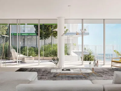 Kitchen; kitchen appliances, wood floor, natural light, modern style, renovated