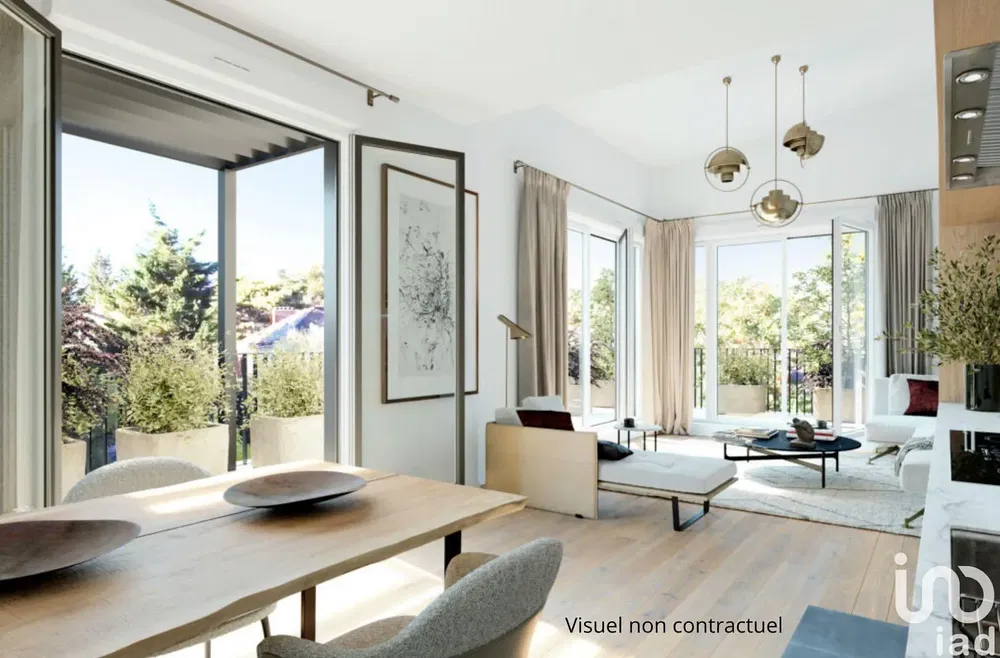 Kitchen; kitchen appliances, wood floor, natural light, modern style