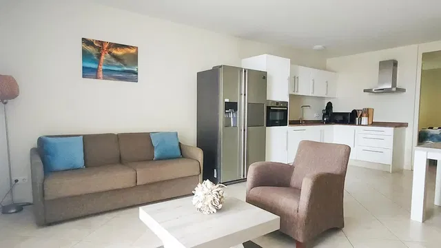 Living room; wood floor, natural light, modern style