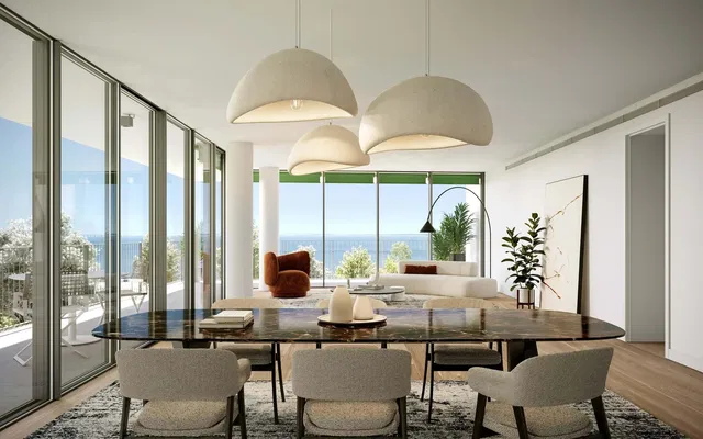 Wohnzimmer; holzboden, tageslicht, moderner stil