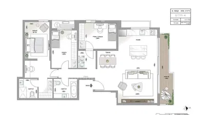 Küche; küchengeräte, holzboden, tageslicht, moderner stil