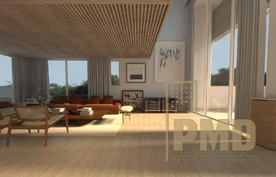 Кухиња; кухињски апарати, дрвени под, природно светло, модерни стил