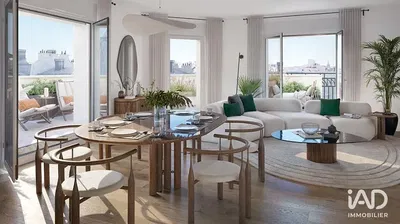 Дневна соба; дрвени под, природно светло, модерни стил