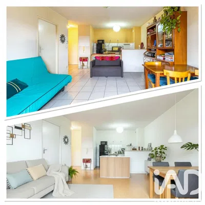 Кухиња; кухињски апарати, дрвени под, природно светло, модерни стил