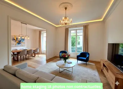 Obývací pokoj; dřevěná podlaha, přirozené světlo, moderní styl