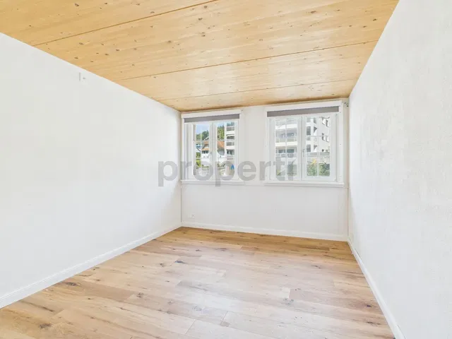 Kuchyňa; kuchynské spotrebiče, drevená podlaha, prirodzené svetlo, moderný štýl