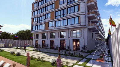 Кухиња; кухињски апарати, дрвени под, природно светло, модерни стил