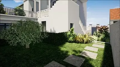 Cuisine; électroménager, parquet, lumière naturelle, style moderne