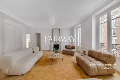 Cuisine; électroménager, parquet, lumière naturelle, style moderne