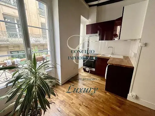 Kitchen; kitchen appliances, tile floor, natural light, modern style