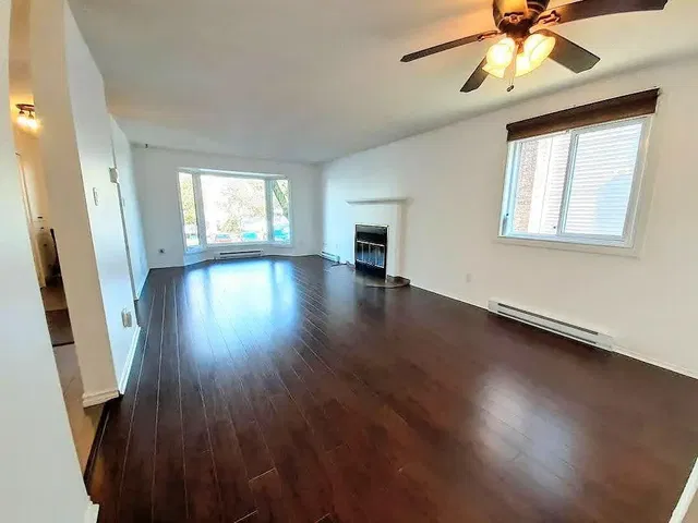 Living room; wood floor, natural light, modern style