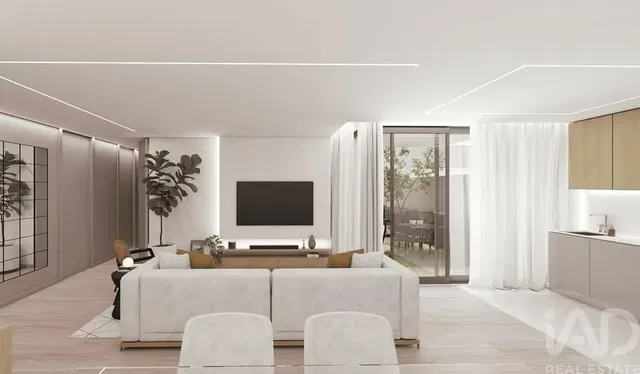 Küche; küchengeräte, holzboden, tageslicht, moderner stil