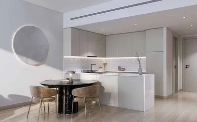 Küche; küchengeräte, holzboden, tageslicht, moderner stil